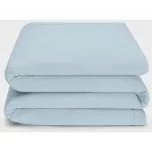 Yumeko Kinderdekbedovertrek Jersey Katoen 120x150 Blauw - Eco, Bio & Fairtrade