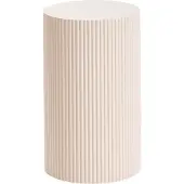 Beliani CLAIRE - Bijzettafel - Off-white - MDF