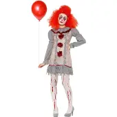 Smiffys Vintage killer clown jurkje