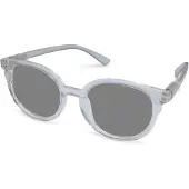 Vista Bonita NOVA – Zonneleesbril UV400 – Sterkte +0.50 – Kleur Transparant – Unisex model – Licht en hip – Ronde pasvorm – Flexveren - Inclusief etui en doekje