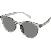 Vista Bonita PANTO – Zonneleesbril UV400 – Sterkte +0.50 – Kleur Kadushi Silver – Unisex model - Lichtgewicht– Comfortabele pasvorm – Modern en stijlvol - Inclusief etui en doekje