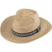 Fiebig Palm Strohoed Aztekenband UV-bescherming maat S 55cm