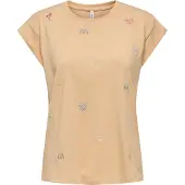 ONLY - ONLIMOGINE S/S EMB. TOP CS JRS - Meisjes - Blouses