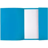 Exacompta 1-Flap map 218019E Blauw Karton 24 x 32 cm 250 Stuks