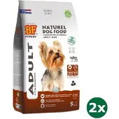 Biofood 2x5 kg Bf petfood adult small breed hondenvoer