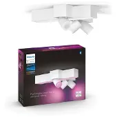 Philips Hue Centris Opbouwspot White and Color - Wit - Kruisvorm - 3-spots