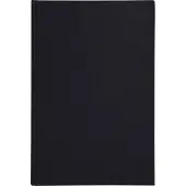 Exacompta Register 35x22,5cm - geruit 5x5 - genummerd - 200 blad - Zwarte canvas - 7529D