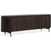 Fonq Grand Tv-Meubel Donkerbruin Mangohout - B 175 cm