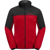 Jack Wolfskin - Feldberg Hoody - Softshelljack S, rood