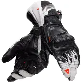 Dainese Fiero Metal Zwart Lava Rood Wit Handschoenen Maat XL
