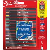Sharpie Acryl Markers Set - 12 Kleuren Brushpen