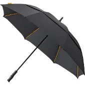 Falcone - Luxe Golfparaplu - Ø 130 cm - Glasfiber Baleinen - Zwart