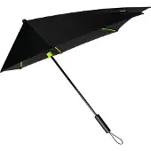StorMaxi - Stormparaplu - Geschikt voor Windvlagen tot 100km/h - Ø 100 cm - Zwart/Lime Groen