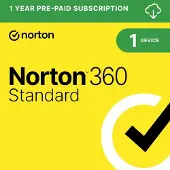 Norton 360 Standard | 1 Jaar | 1 Apparaat | Windows, Mac, Android &amp; iOS