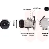 VAN WEZEL 1800K682 Aircopomp