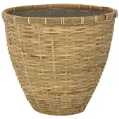 Pottery Pots - Plantenbak - (S) Diego S - Ø29cm x H25cm - Indoor en Outdoor - Bamboo