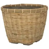 Pottery Pots - Plantenbak - (S) Enrico M - Ø40cm x H32.5cm - Indoor en Outdoor - Bamboo