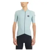 LeBram Galibier trui met korte mouwen Groen-grijs