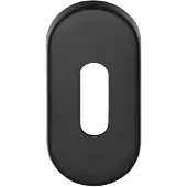 Formani Basics LBN32 sleutelplaatje ovaal - mat zwart