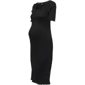 ONLY Maternity Jurk 'OLMxena' zwart