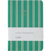 A-Journal - Notitieboek - A6 - Gelinieerd - Coral Flowers