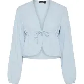 Pieces Blouse 'PCSastina' lichtblauw