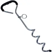 Petgear tie out stake aanlegspiraal 48x13x5 cm