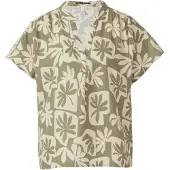 s.Oliver Blouse crème / olijfgroen