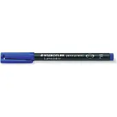 Staedtler Universele stift Lumocolor, F, WF, blauw, 10 st.