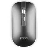 Cian technology Muis INCA IWM-531RG Bluetooth & Draadloos, oplaadbare batterij, geluidloos, SI (Draadloze), Muis, Grijs