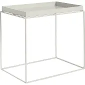 HAY Bijzettafel Tray Warm Grey Large L40 x W60 x H54 cm