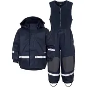 Didriksons Regenkleding m. Voering - PU - Boardman - Navy - - 120 - Regenkleding