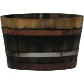 Vatenhandel Stijf Bloembak 1/2 van 50 L oud