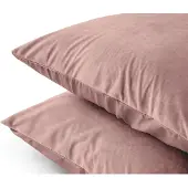Sleeptime Kussensloop (Per 2 st) - Oud Roze - Velvet