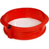 Lékué Springvorm Rond met Keramisch bord ø 23 cm - Red