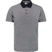 No-excess Shirt navy / wit