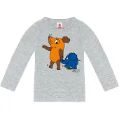 Logoshirt Langarmshirt Sendung mit der Maus - Maus & Elefant