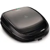 Tefal 2-in-1-sandwichmaker SW341B 2 uitneembare, antiaanbak gecoate bakplatensets inclusief