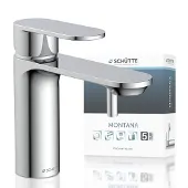 Schutte MONTANA wastafelmengkraan | Chroom – 32310