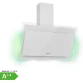 Klarstein Mirage 90 afzuigkap 550 m³/h touch paneel Ambient EEC A++ wit