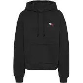 Tommy Hilfiger Sweatshirt 'Tommy Badge Boxy' zwart