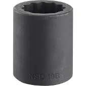 Facom impact doppen 1/2 12 kant 18 mm - NSD.18B