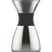 Asobu - Pour Over filter koffiezetapparaat, zilver, zwart