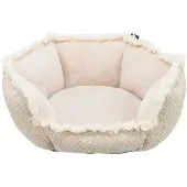 Trixie - Hondenmand Boho - Hoekig - Beige - 65X65 CM