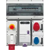Legrand inbouwstopcontact 400V 16A 5P IP44 P17 met slot - 057302