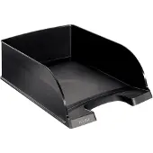 Leitz 5233 zwarte brievenbak hoog (4 stuks)