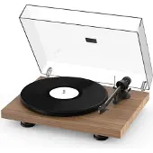 Pro-Ject Debut Carbon EVO platenspeler walnoot
