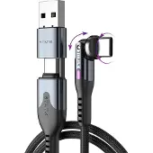 Statik PowerPivot USB-C naar USB-C kabel 300 cm zwart