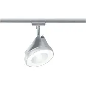 Paulmann URail Arena LED spot dimbaar chroom 4000K Arena,, alu / grijs / zink, Woon-/ Eetkamer, metaal, Modern