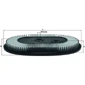 MAHLE ORIGINAL LX 846 Luchtfilter